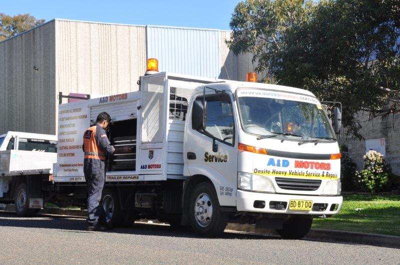 mobile truck repairs, mobile truck mechanic sydney